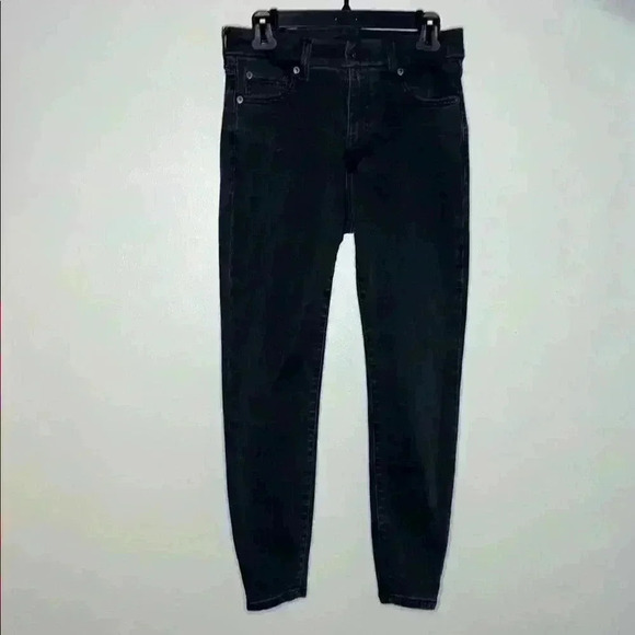 Aeropostale Denim - Aeropostale Black Women's High Rise Curvy Jeggings Size 8 Reg
